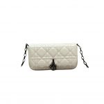 Dior Mini Miss Dior Bag White/ Black For Women 7 in/ 18.5cm