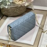 Dior Mini Miss Dior Bag White/ Black/ Blue/ Light Purple For Women 7 in/18.cm