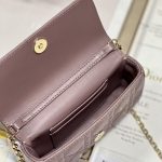 Dior Mini Miss Dior Bag White/ Black/ Blue/ Light Purple For Women 7 in/18.cm