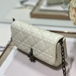 Dior Mini Miss Dior Bag White/ Black For Women 7 in/ 18.5cm