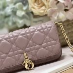 Dior Mini Miss Dior Bag White/ Black/ Blue/ Light Purple For Women 7 in/18.cm