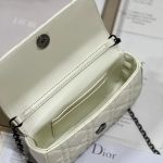 Dior Mini Miss Dior Bag White/ Black For Women 7 in/ 18.5cm