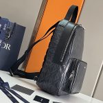 Dior Mini Rider Sling Bag Black/Grey For Women‎ 12.5 in/ 32 cm CD 1ESBO038CDP_H43E