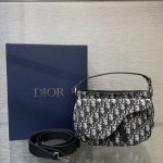 Dior Mini Saddle Soft Bag Beige For Women‎ 9.5in/ 24cm CD 1ADHO024YKY_H05E