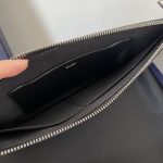 Dior Oblique Galaxy A5 Pouch Black For Women‎ 10.5 in/26.5cm CD 2ESCA338VPD_H03E