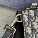 Dior Oblique Jacquard A5 Pouch Beige For Women‎ 10.5 in/26.5cm CD 2ESCA338YSE_H05E