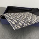 Dior Oblique Jacquard A5 Pouch Beige For Women‎ 10.5 in/26.5cm CD 2ESCA338YSE_H05E