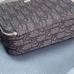 Dior Pouch With Strap Black/Beige For Women‎ 6.5in/17cm CD 2OBBC119YSE_H03E