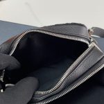 Dior Pouch With Strap Black/Beige For Women‎ 6.5in/17cm CD 2OBBC119YSE_H03E