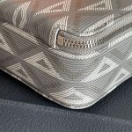 Dior Pouch With Strap Diamond Black/Grey For Women‎ 6.5in/17cm CD 2ESBC119DCO_H43E