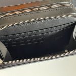 Dior Pouch With Strap Diamond Black/Grey For Women‎ 6.5in/17cm CD 2ESBC119DCO_H43E
