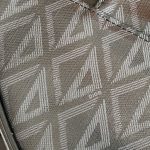 Dior Saddle Bag Grey/Black For Women‎ 10in/26cm CD 1ADPO093CDP_H42E