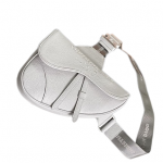 Dior Saddle Bag White/Black/Grey For Women‎ 10in/26cm CD