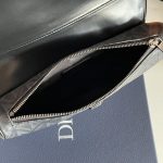 Dior Saddle Bag Grey/Black For Women‎ 10in/26cm CD 1ADPO093CDP_H42E