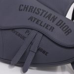 Dior Saddle Bag White/Black/Grey For Women‎ 10in/26cm CD