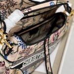 Christian Dior Saddle Bag Beige For Women 10in/25.5 cm