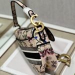 Christian Dior Saddle Bag Beige For Women 10in/25.5 cm