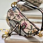 Christian Dior Saddle Bag Beige For Women 10in/25.5 cm