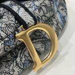 Dior Saddle Bag Denim Multicolor For Women 10in/25.5 cm M0446CRZI_M49E