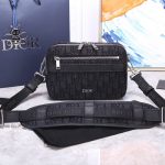 Christian Dior Safari Messenger Bag Black For Women‎ 8.6in/22cm CD 1ESPO206YKY_H10E