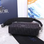 Christian Dior Safari Messenger Bag Black For Women‎ 8.6in/22cm CD 1ESPO206YKY_H10E