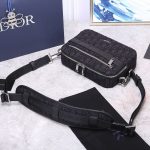 Christian Dior Safari Messenger Bag Black For Women‎ 8.6in/22cm CD 1ESPO206YKY_H10E