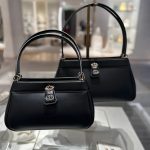 Christian Dior Small Dior Key Bag Black For Women 8.5in/22cm M1844OBEQ_M900