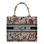 Dior Small Dior Tote Bag Beige For Women 10.5in/ 26.5cm M1265ZEAU_M912