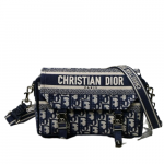 Dior Small Diorcamp Bag Blue/Grey For Women‎ 9in/23cm CD