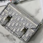 Dior Small Diorcamp Bag Blue/Grey For Women‎ 9in/23cm CD