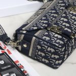 Dior Small Diorcamp Bag Blue/Grey For Women‎ 9in/23cm CD