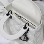Dior Small Lady Dior My Abcdior Bag Black/Grey/White For Women 8in/20cm