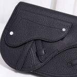 Dior The Saddle Pouch Black For Women‎ 9.5in/24cm CD