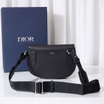 Dior The Saddle Pouch Black For Women‎ 9.5in/24cm CD