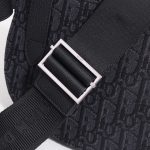 Dior The Saddle Pouch Dior Oblique Jacquard White/Black For Women‎ 9.5in/24cm CD
