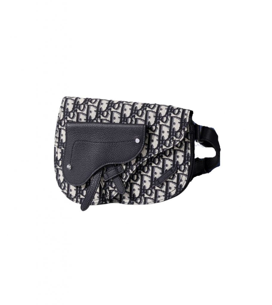 The Saddle Pouch Dior Oblique Jacquard