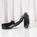 Dior The Saddle Pouch With Border Black/Grey For Women‎ 9.5in/24cm CD