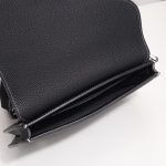 Dior The Saddle Pouch With Border Black/Grey For Women‎ 9.5in/24cm CD