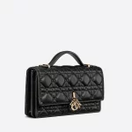 Miss Dior Mini Bag Black For Women S0980ONMJ_M900 8.5in/21cm
