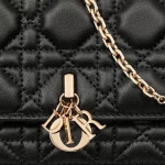 Miss Dior Mini Bag Black For Women S0980ONMJ_M900 8.5in/21cm