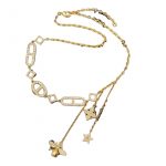 Dior Bee Necklace Gold For Women