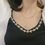 Dior Bee Necklace Gold For Women