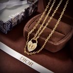 Dior CD Necklace Gold For Women