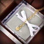 Dior CD Necklace Gold For Women