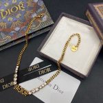 Dior Chain Necklace Gold For Women