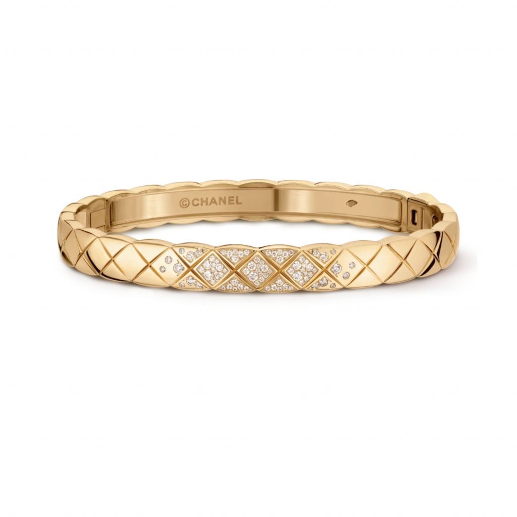Coco Crush Bracelet Beige Gold For Women J11763