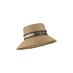 D-Bobby Large Brim Hat Yellow For Women 34DBP924G153_C160
