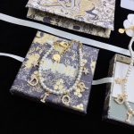Dior Dangling The Letter D-I-O-R Frame Bracelet Gold Tone For Women