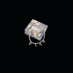 Dior Dangling The Letter D-I-O-R Frame Bracelet Gold Tone For Women