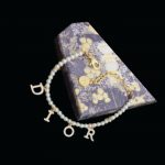 Dior Dangling The Letter D-I-O-R Frame Bracelet Gold Tone For Women